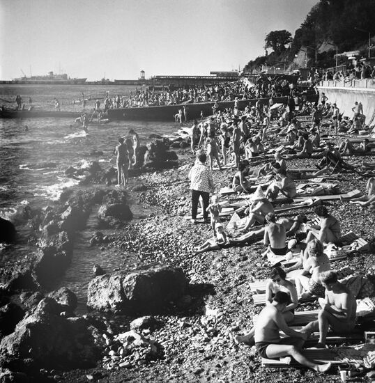 Golden Beach in Feodosia