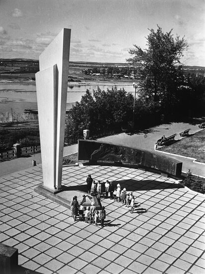 Monument to soldiers from Kirov