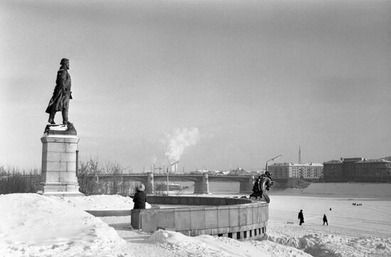 Afanasy Nikitin monument in Kalinin