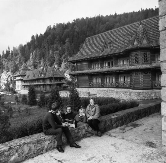 Gutsulshchina resort in Carpathian region