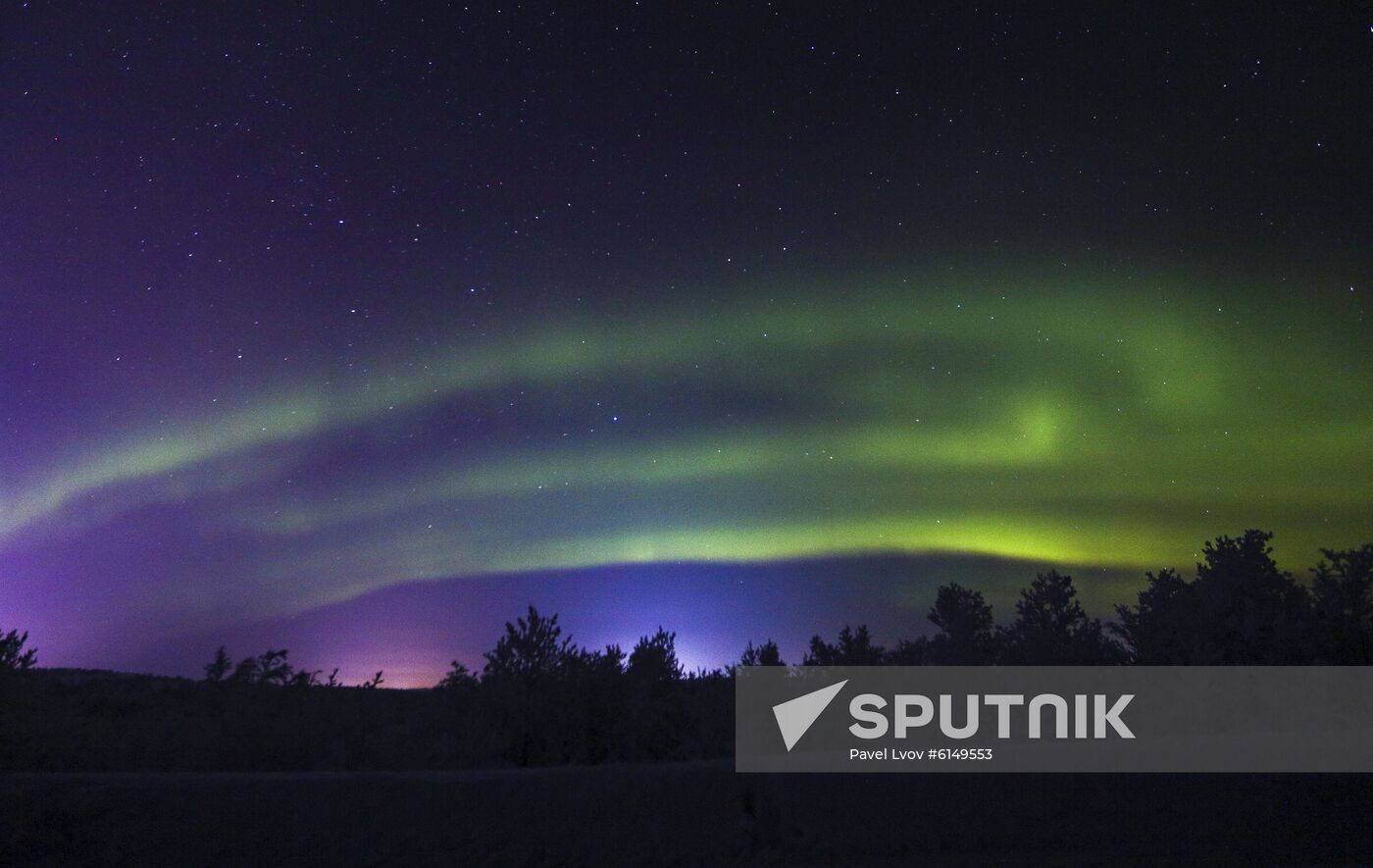 Russia Aurora Borealis