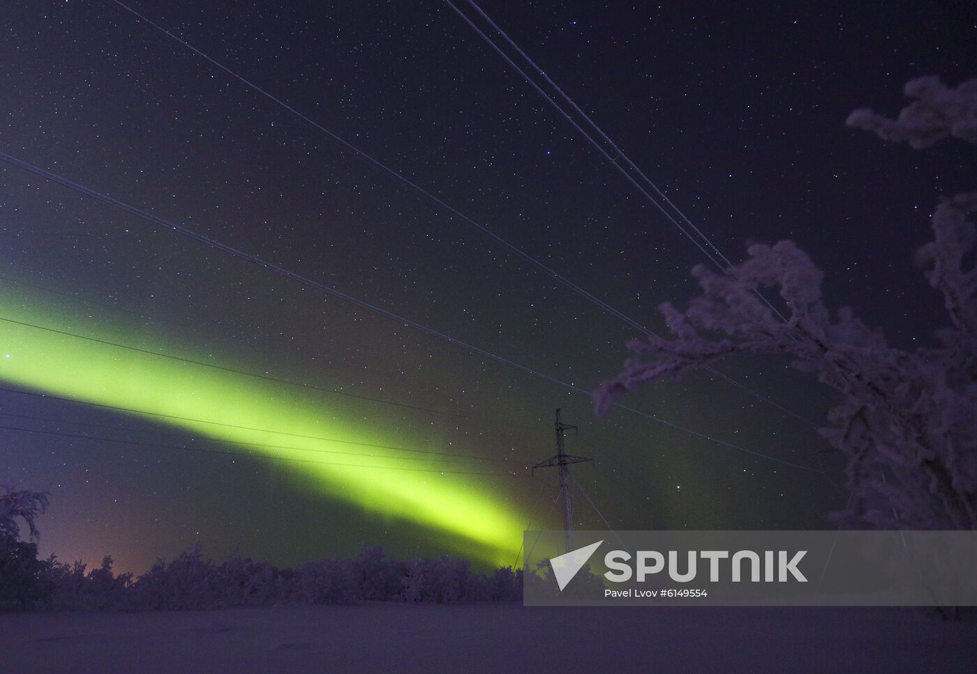 Russia Aurora Borealis