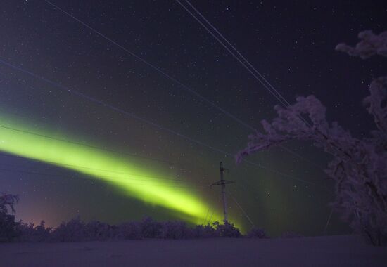 Russia Aurora Borealis