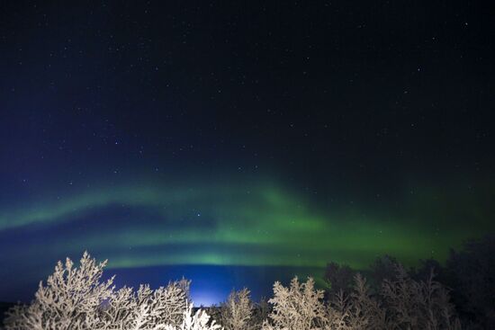 Russia Aurora Borealis