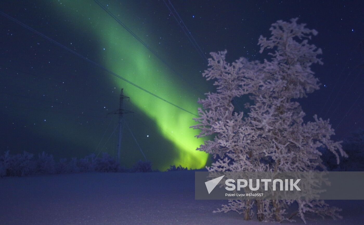 Russia Aurora Borealis