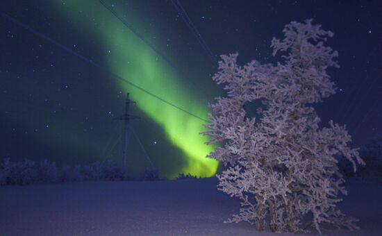 Russia Aurora Borealis