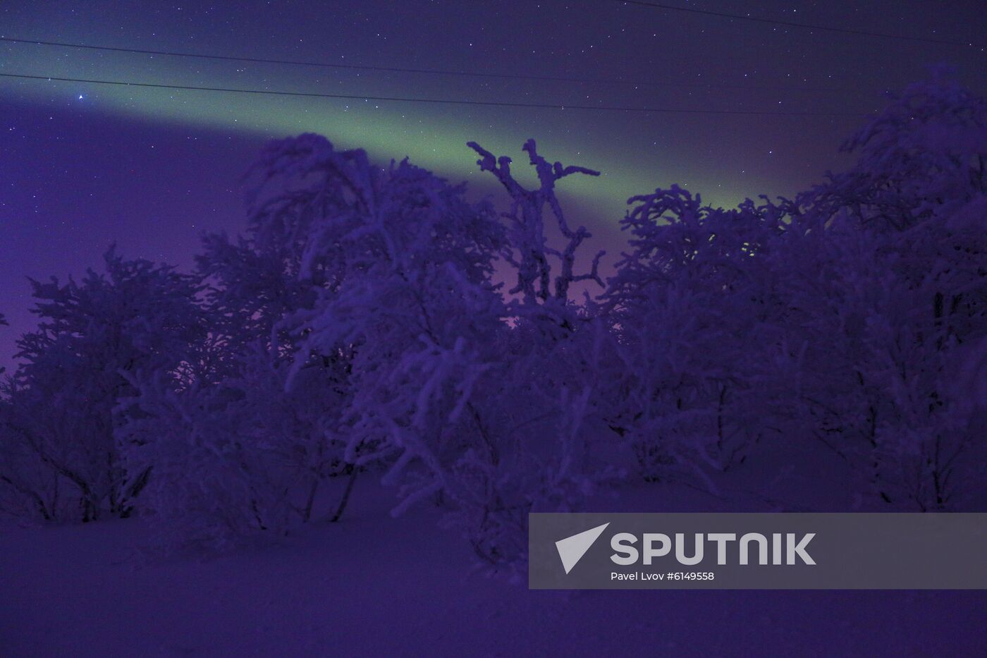 Russia Aurora Borealis