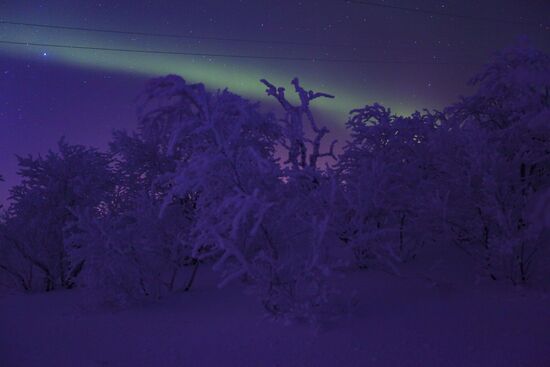 Russia Aurora Borealis