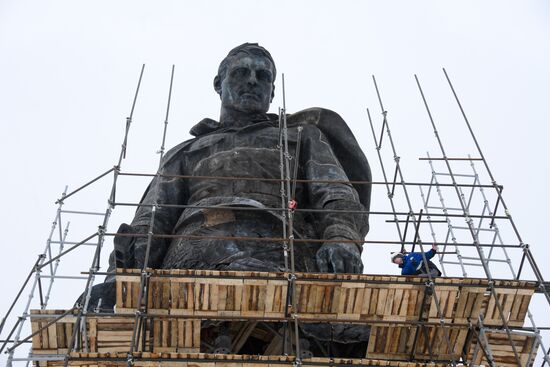 Russia Soviet Soldier Memorial