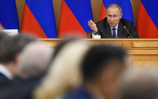 Russia Putin Self-Government Development Council