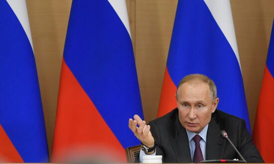 Russia Putin Self-Government Development Council
