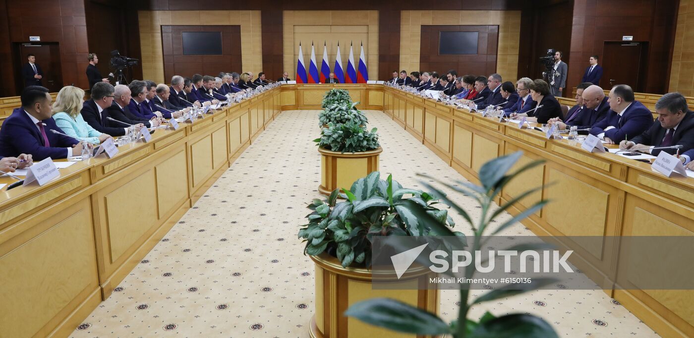 Russia Putin Self-Government Development Council
