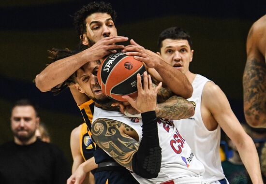 Russia Basketball Euroleague Khimki - CSKA