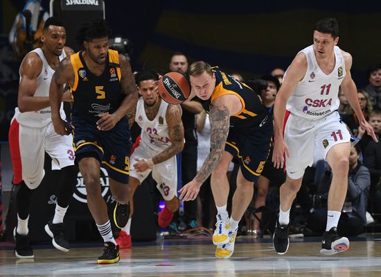 Russia Basketball Euroleague Khimki - CSKA