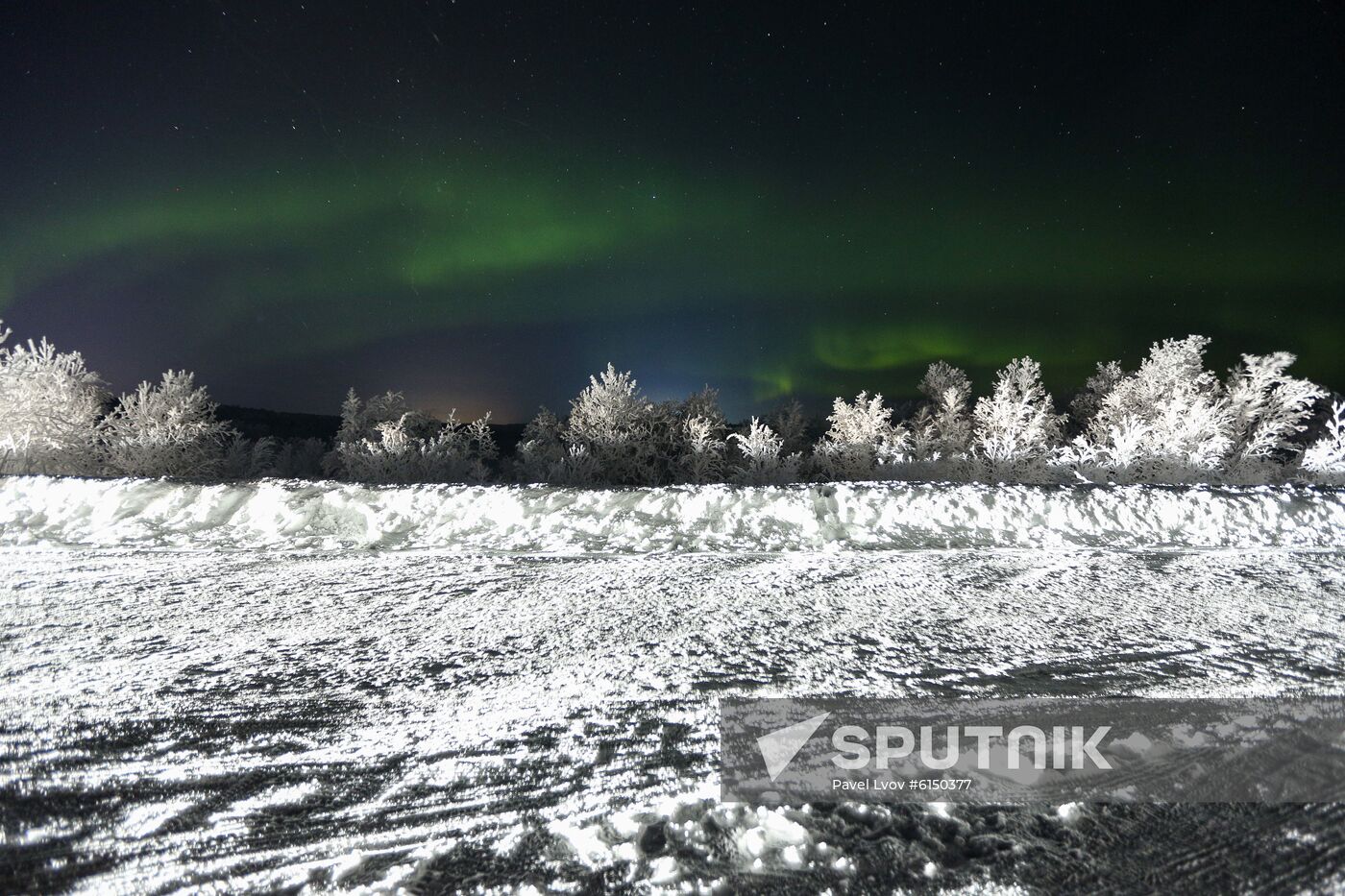 Russia Aurora Borealis