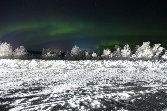 Russia Aurora Borealis