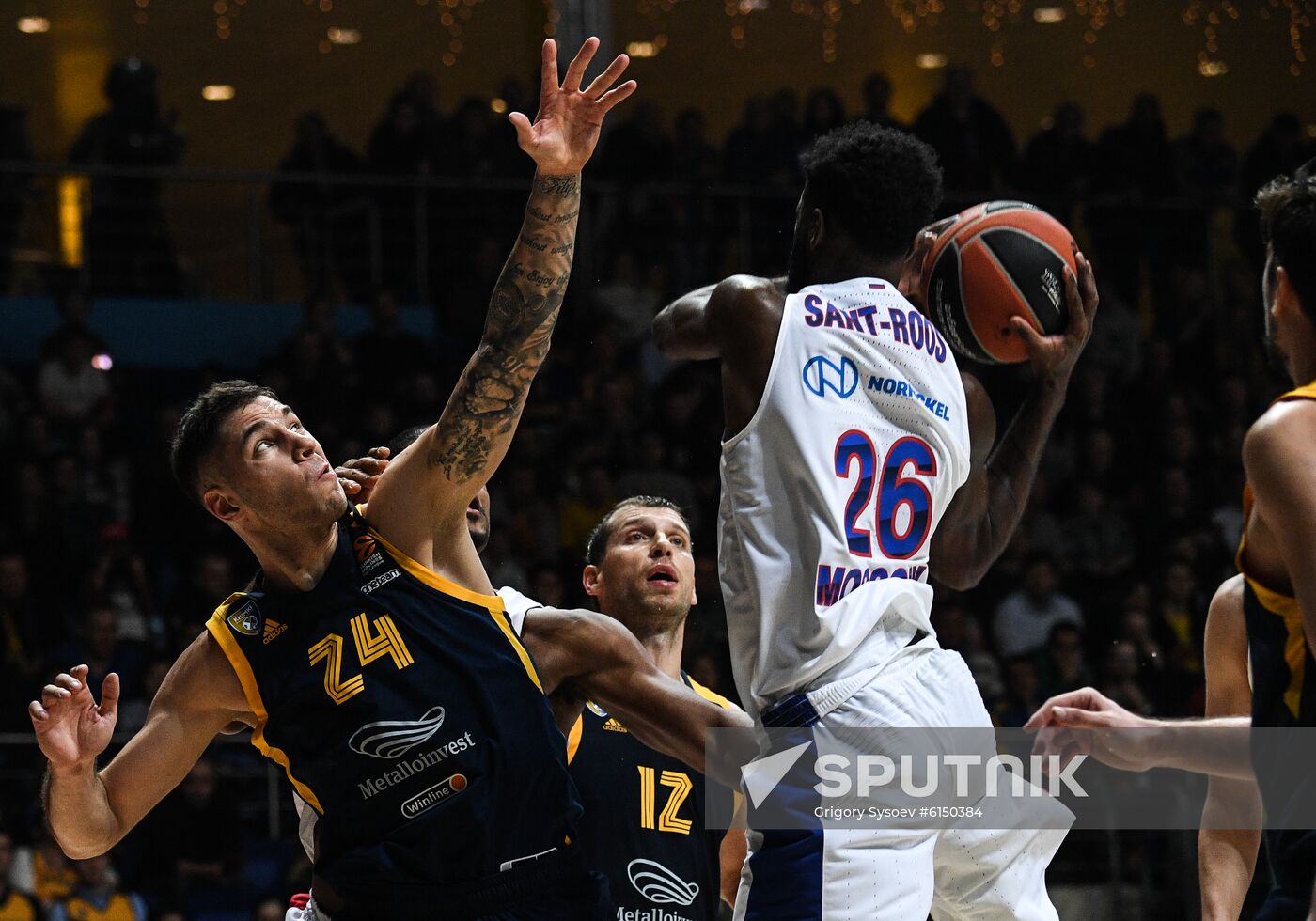 Russia Basketball Euroleague Khimki - CSKA