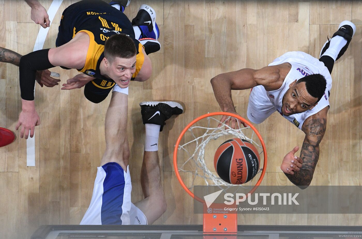 Russia Basketball Euroleague Khimki - CSKA
