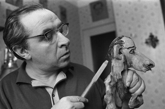 People's Artist of USSR Yevgeny Lebedev