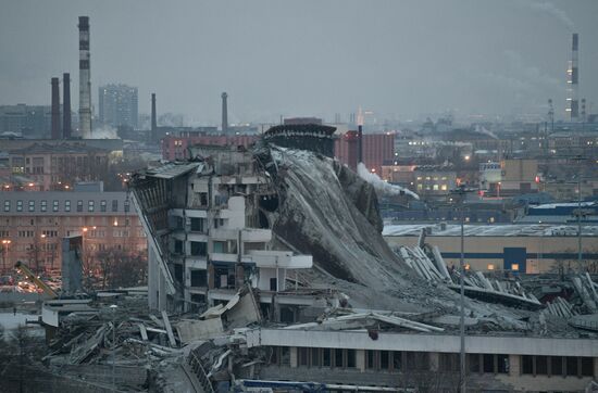 Russia Arena Roof Collapse
