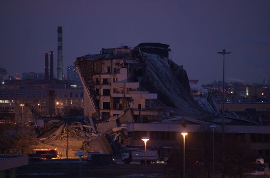 Russia Arena Roof Collapse
