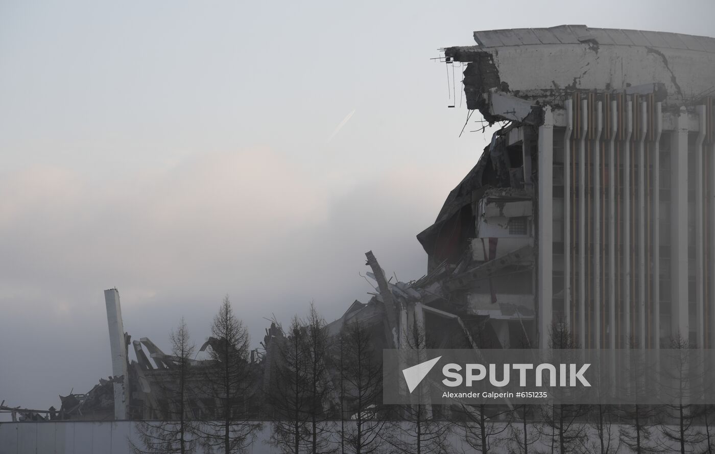 Russia Arena Roof Collapse
