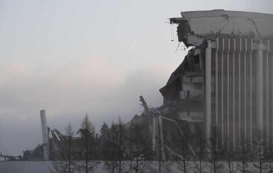 Russia Arena Roof Collapse