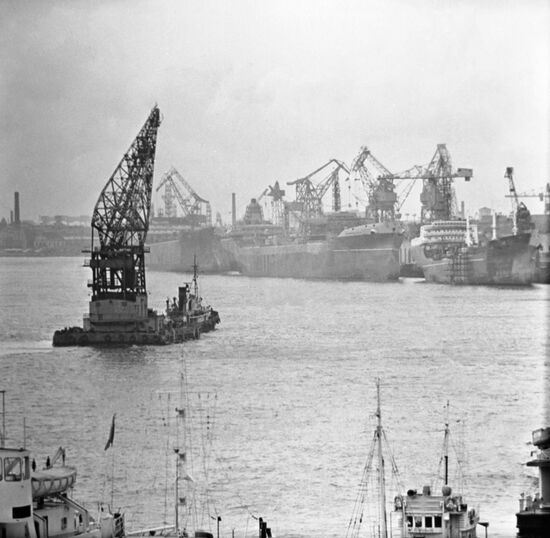 Baltic Shipyard in Leningrad