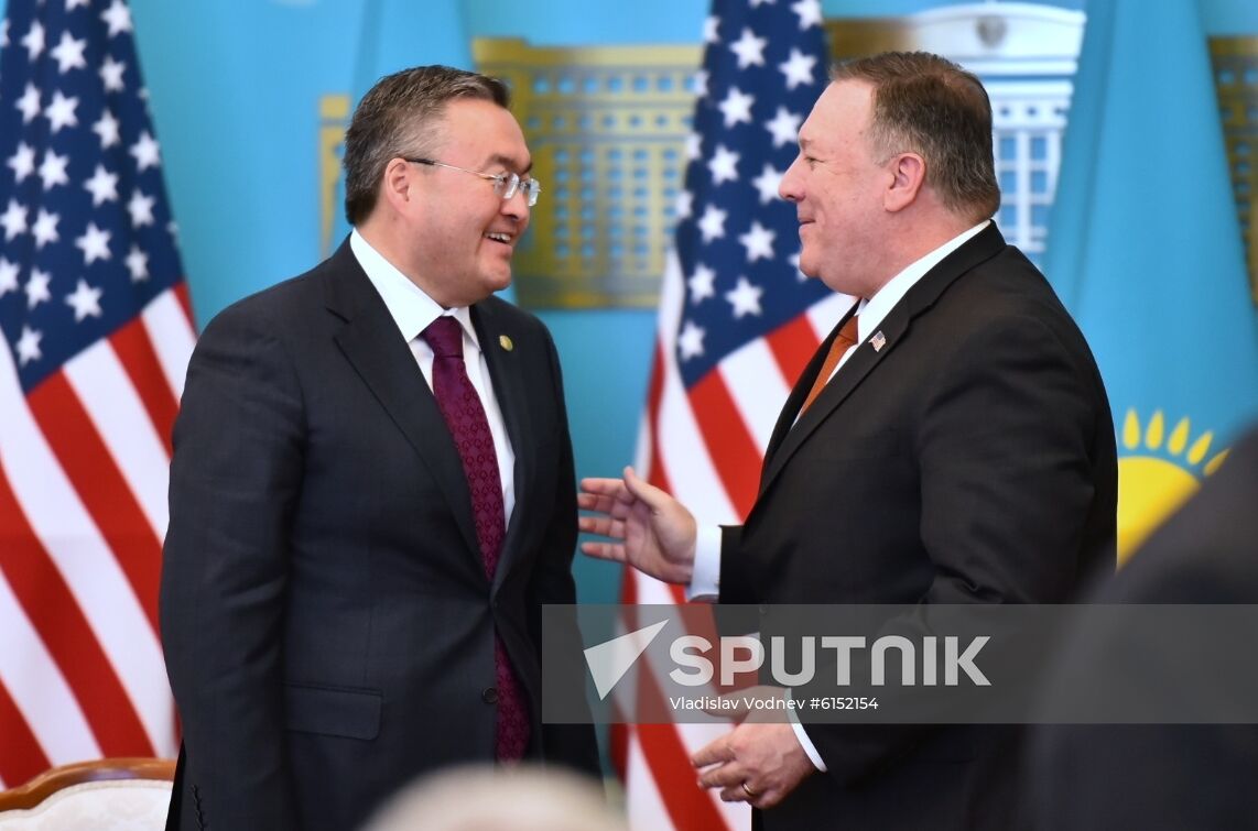 Kazakhstan US Pompeo