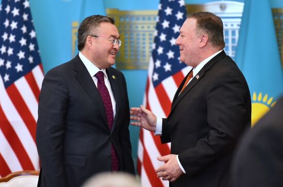 Kazakhstan US Pompeo