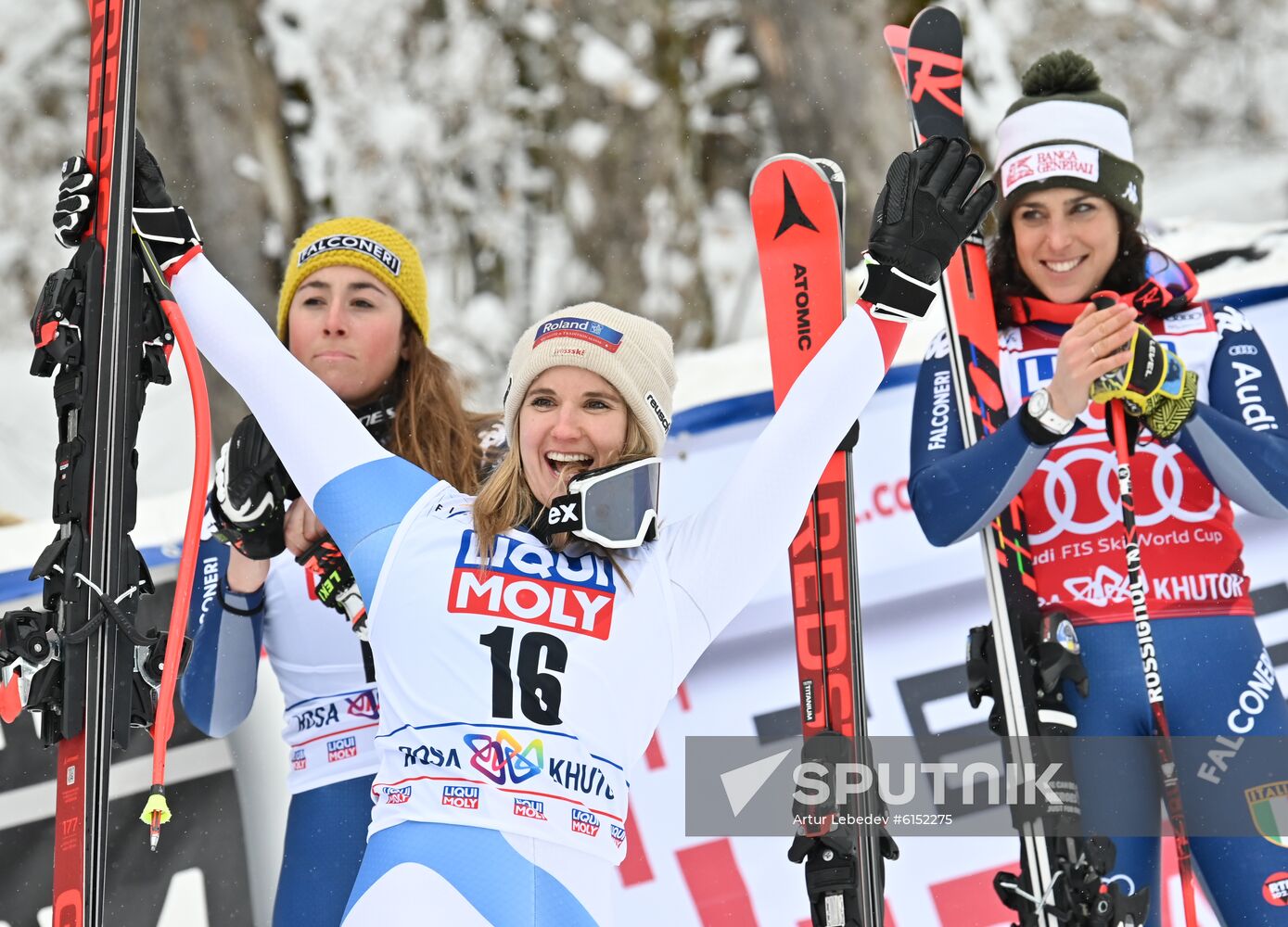 Russia Ski World Cup Women Super G