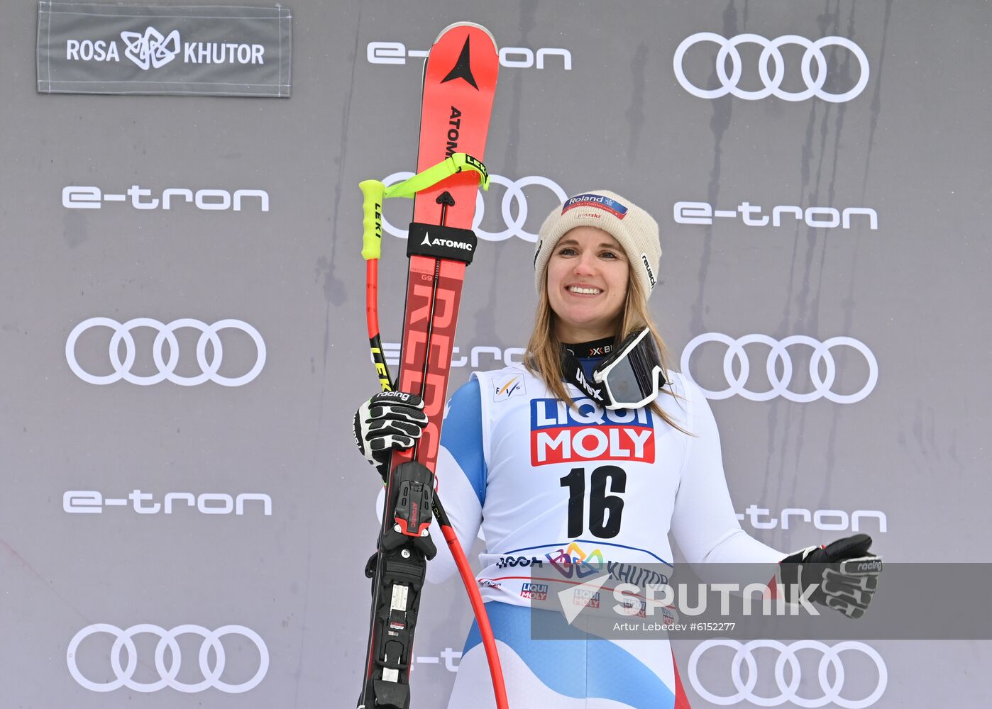 Russia Ski World Cup Women Super G