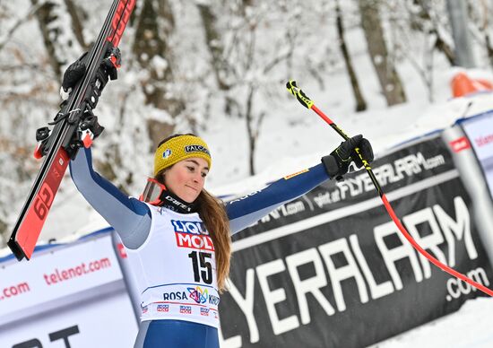 Russia Ski World Cup Women Super G