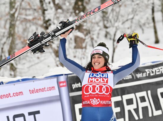 Russia Ski World Cup Women Super G