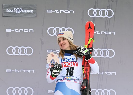 Russia Ski World Cup Women Super G