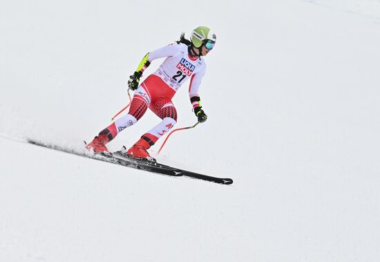 Russia Ski World Cup Women Super G