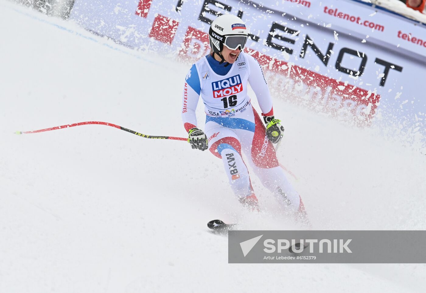 Russia Ski World Cup Women Super G