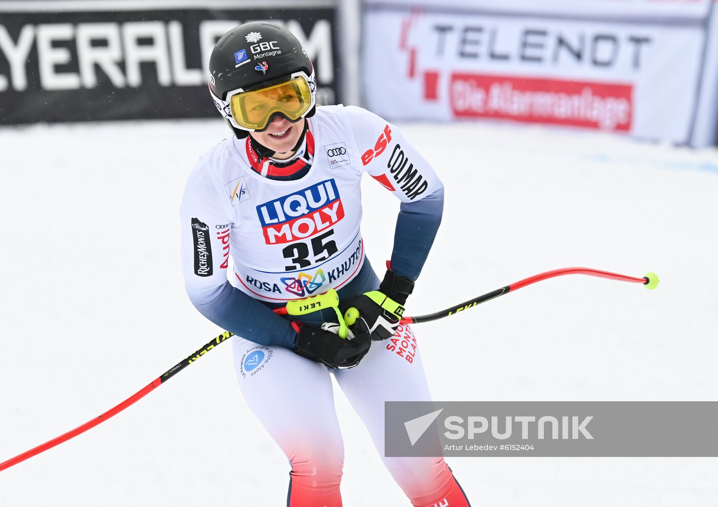 Russia Ski World Cup Women Super G