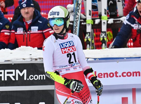 Russia Ski World Cup Women Super G