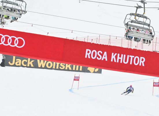 Russia Ski World Cup Women Super G