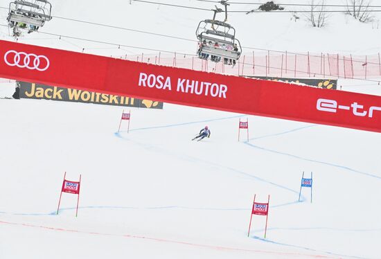 Russia Ski World Cup Women Super G