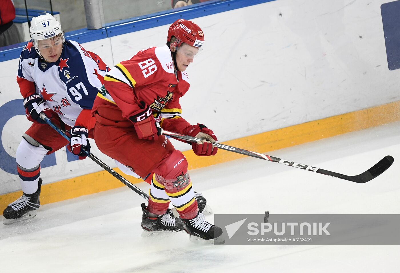 Russia Ice Hockey Kunlun - CSKA 
