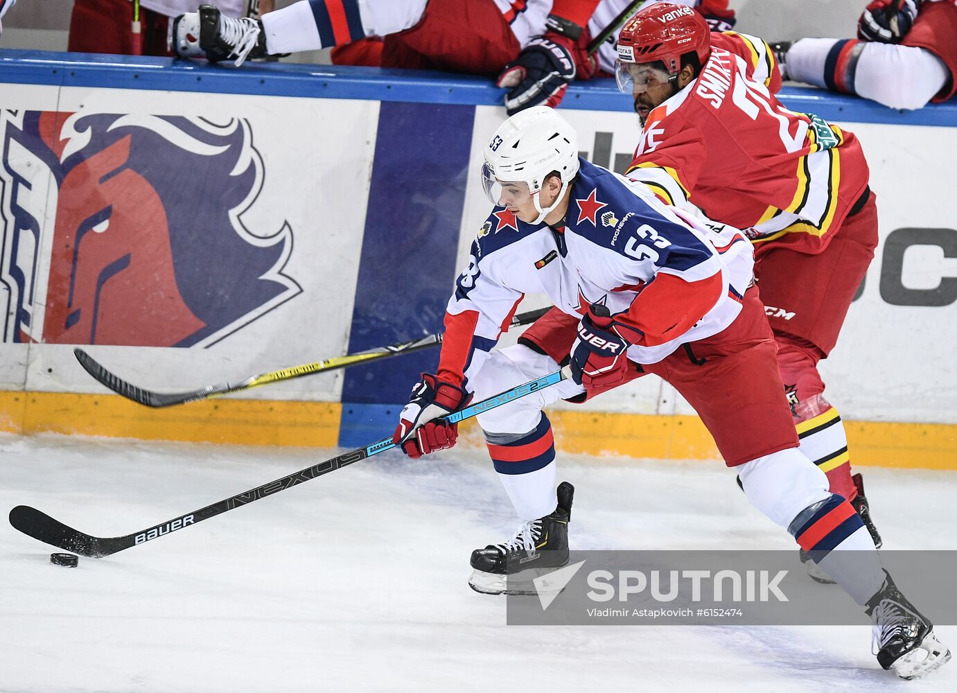 Russia Ice Hockey Kunlun - CSKA 