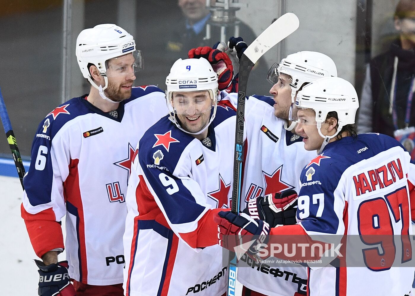 Russia Ice Hockey Kunlun - CSKA 