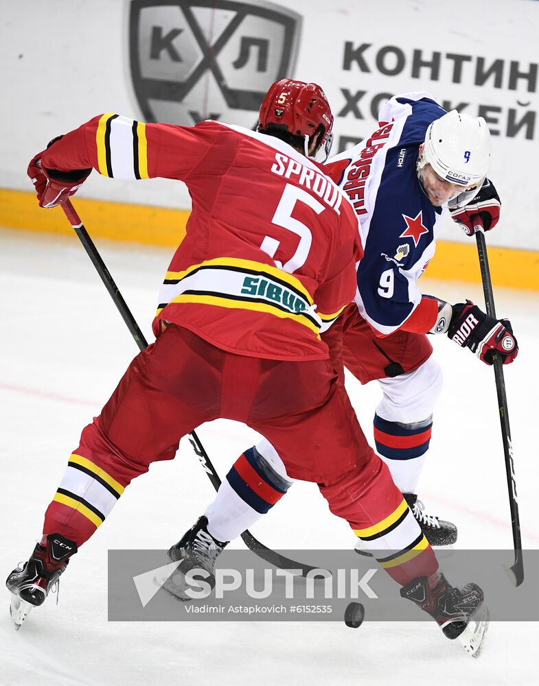 Russia Ice Hockey Kunlun - CSKA 