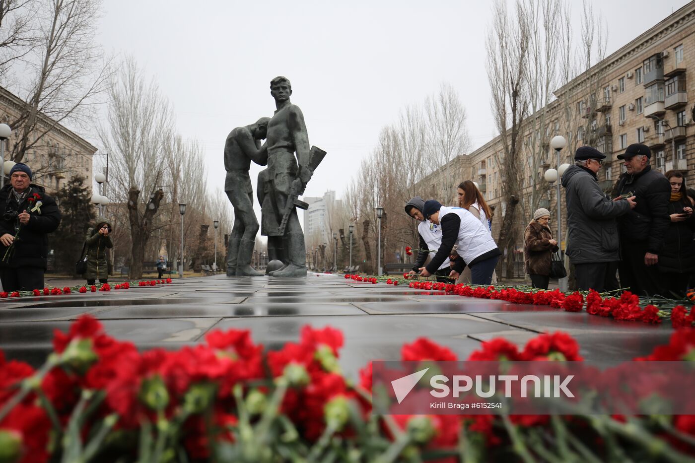 Russia Stalingrad Victory Anniversary