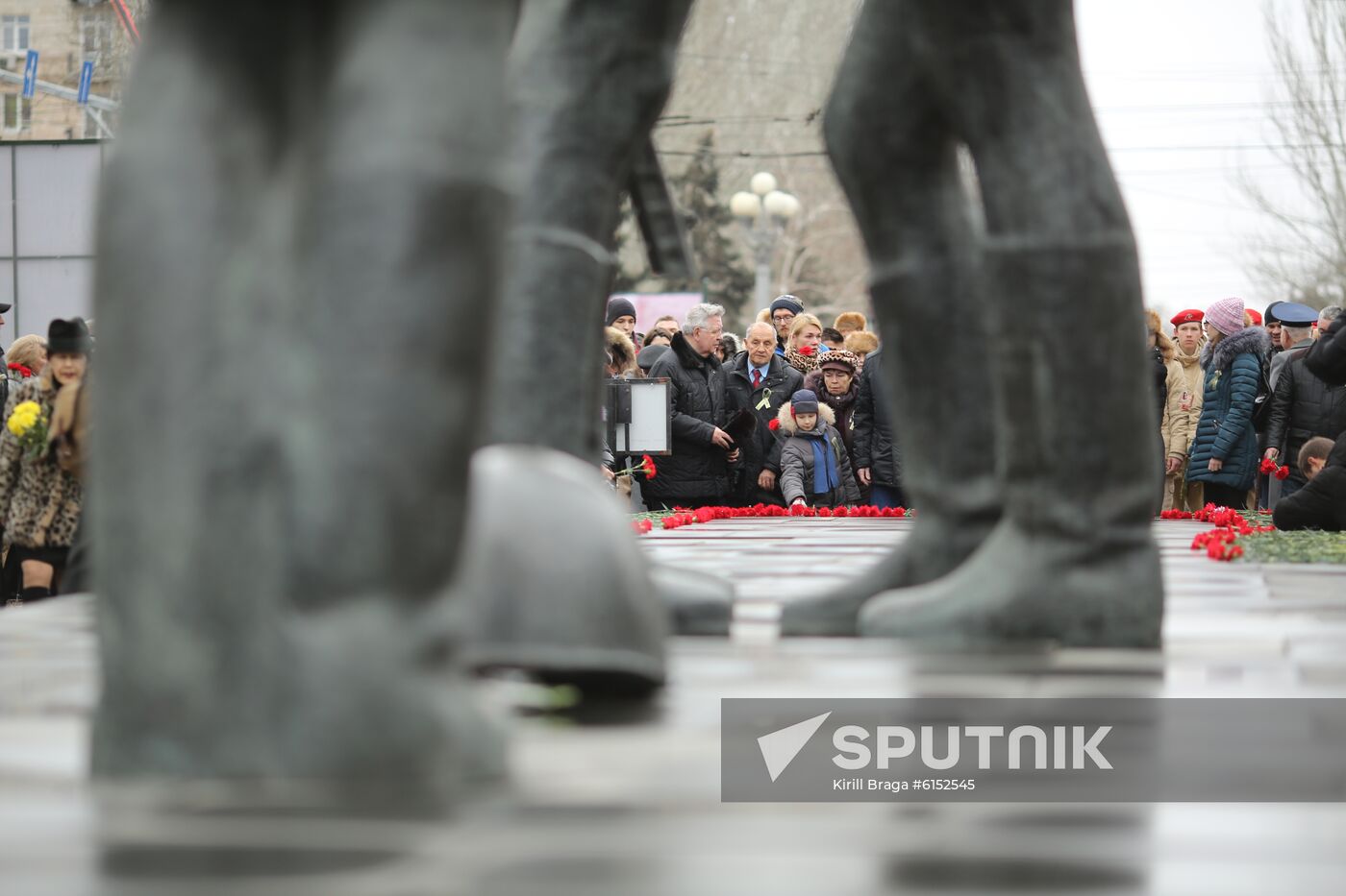 Russia Stalingrad Victory Anniversary