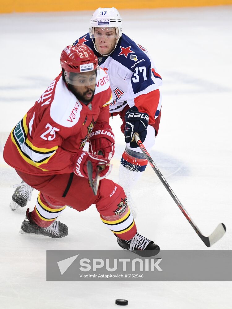Russia Ice Hockey Kunlun - CSKA 