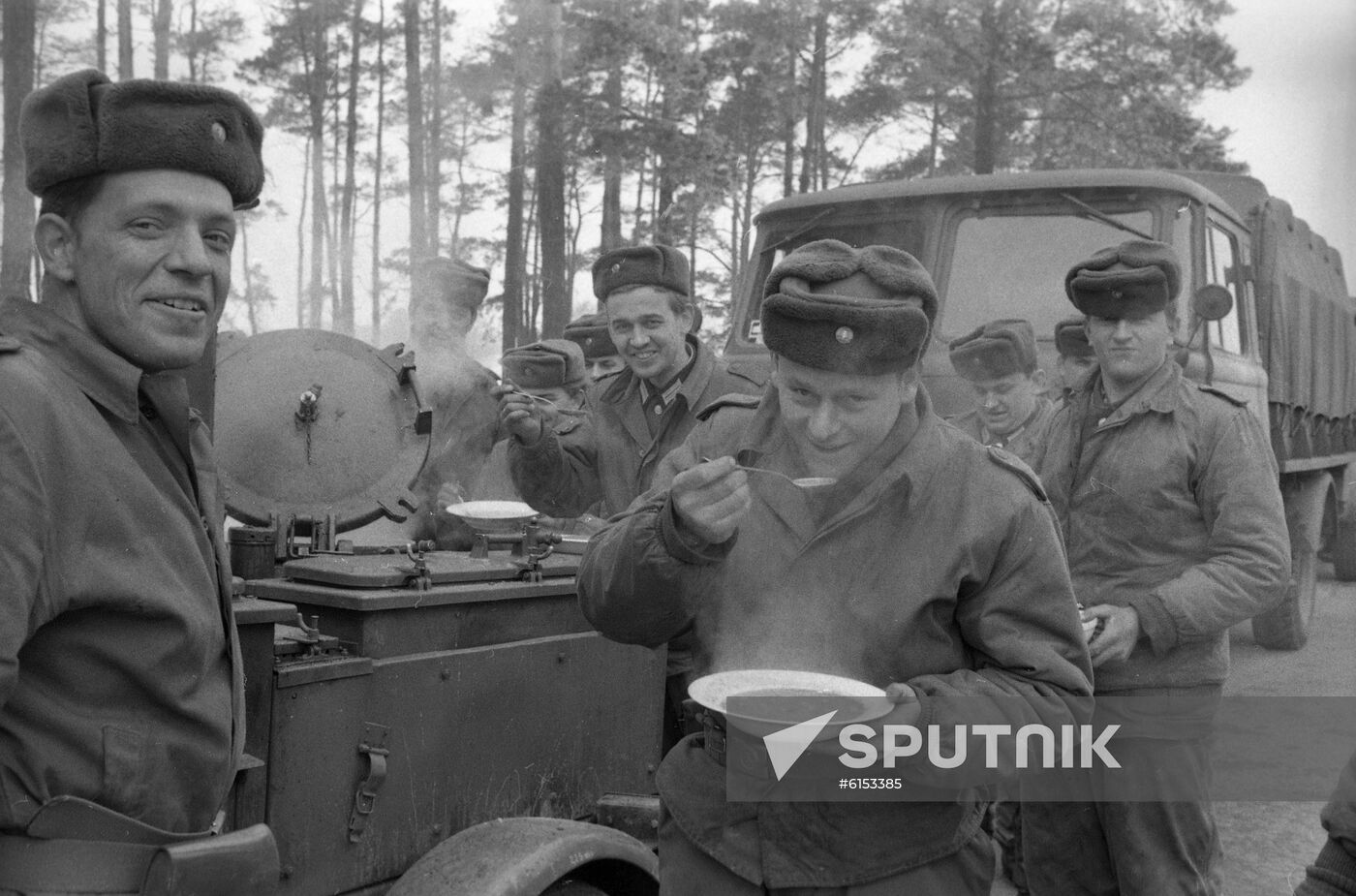 Joint USSR-GDR military drill