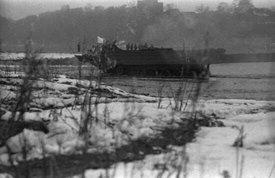 Joint USSR-GDR military drill